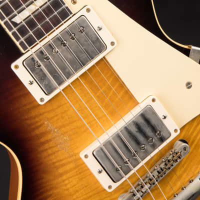 Gibson Custom Shop Made 2 Measure Murphy Lab '59 Les Paul Standard Murphy Painted Ultra Heavy Aged Kindred Burst/NOS image 14