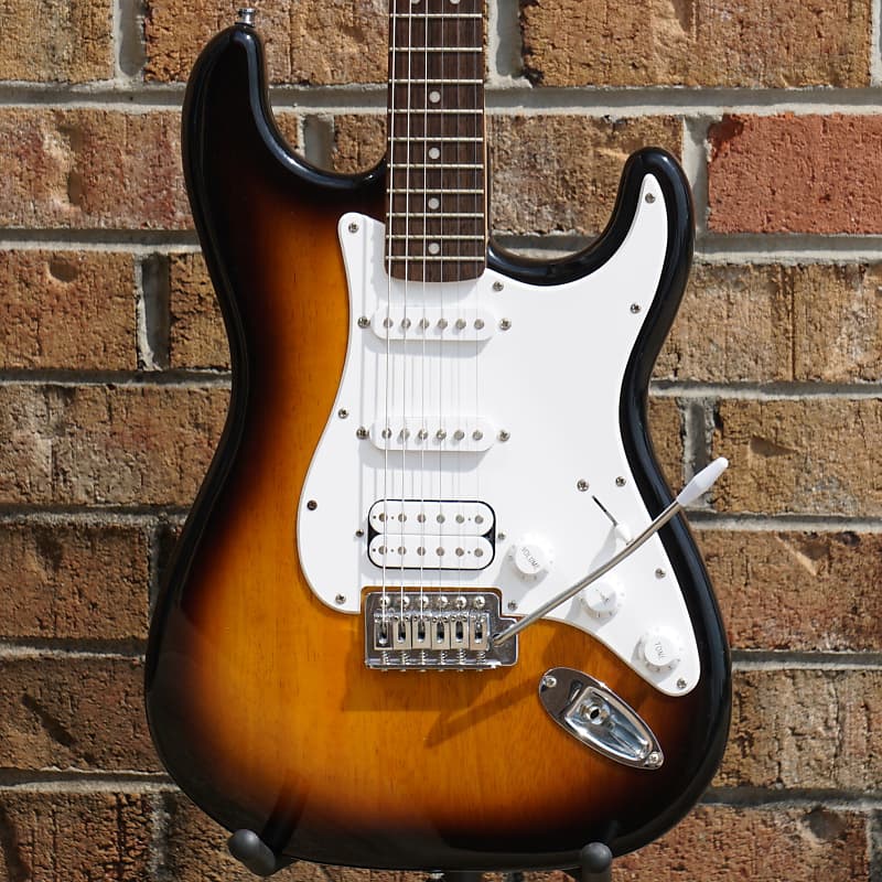 Fender Squire Bullet Strat Tobacco Sunburst Reverb