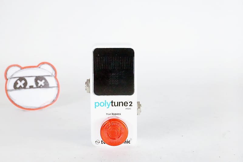 TC Electronic Polytune 2 Mini Poly-Chromatic Tuner Pedal | Reverb