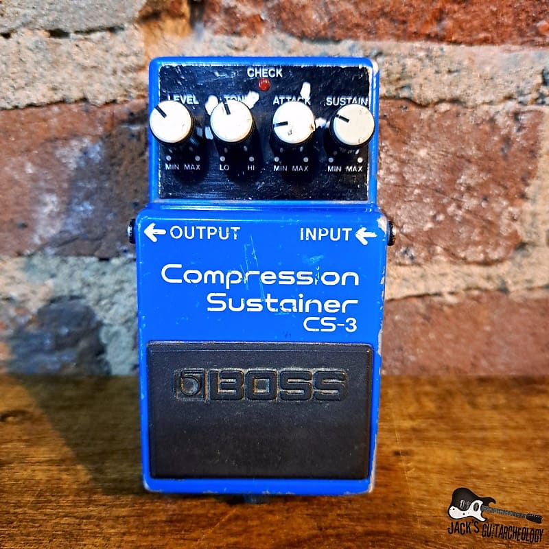 Boss Compression Sustainer CS-3 *USED* (1990s - Blue) | Reverb