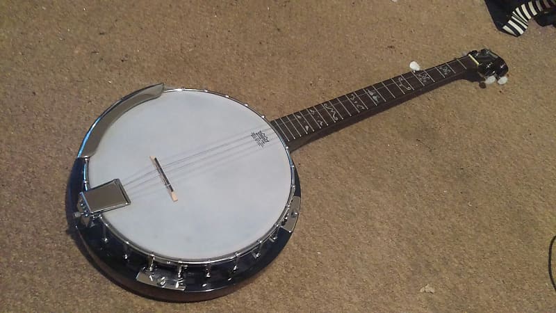 Samick SB-55 Artist Series 5 String Banjo Great Condition