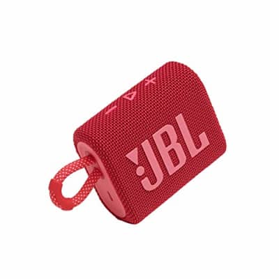 JBL Go 3 Eco: Portable Speaker with Bluetooth, Built-in Battery, Waterproof  and Dustproof Feature - Blue