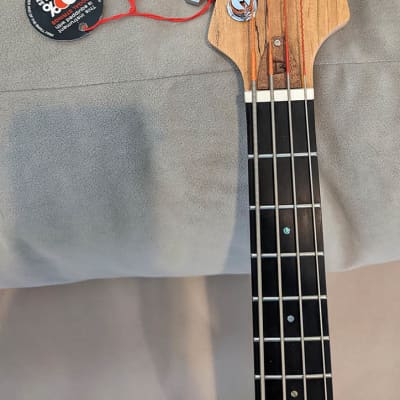 Tiny Boy TBP-3400NSM: four string, p-bass style 2020 spalted maple image 3