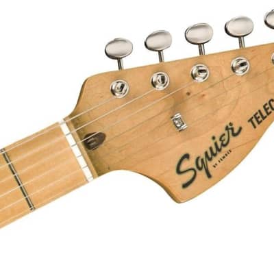 Squier Classic Vibe 70s Deluxe Telecaster Electric Guitar, with 2-Year Warranty, Olympic White, Maple Fingerboard image 6