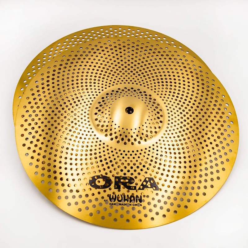 Wuhan 14" ORA Series Low Volume Hi-Hat Cymbals (Pair) 2020 image 1