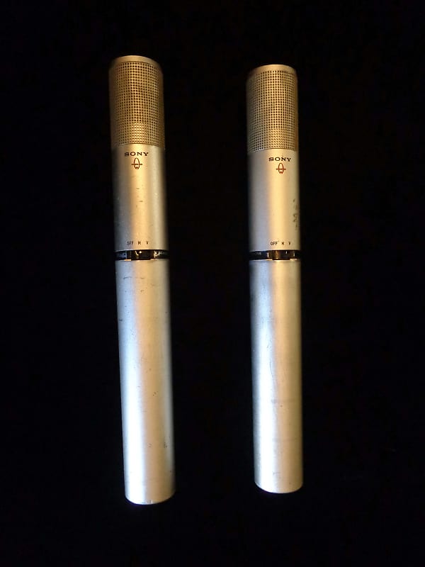 SONY ECM22 P ELECTRET CONDENSER MICROPHONES Reverb