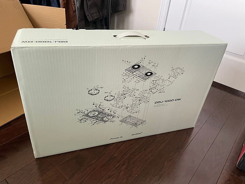 Pioneer DJ DDJ-1000-OW Limited 100 Off-White Orange DJ