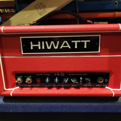 Hiwatt Hi-5 Redhead Limited Edition 2-Channel 5-Watt Guitar Amp Head - Local Pickup Only