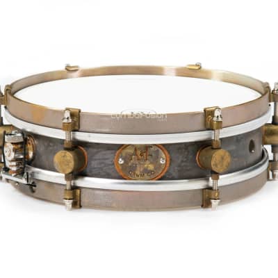 A&F Drum Co. Rude Boy 3x10 Snare - Raw Brass image 1