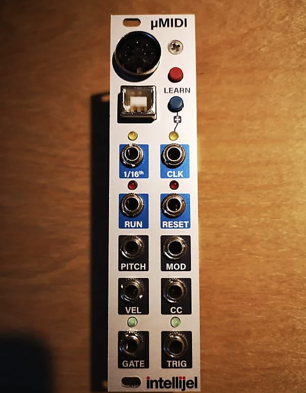 Intellijel µMIDI MIDI to CV Interface Eurorack Module Reverb