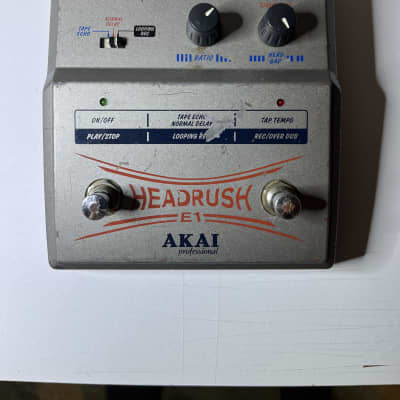 Akai Headrush E1 Digital Echo / Looper 2000s - Metal for sale