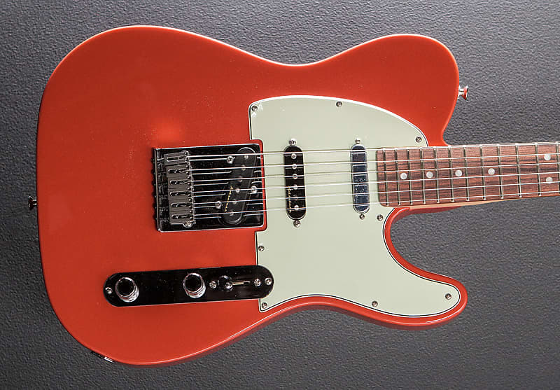 Fender Deluxe Nashville Telecaster - Fiesta Red w/Pau Ferro image 1