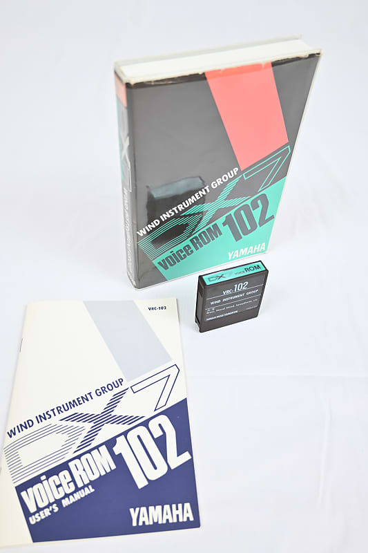 YAMAHA 「 VRC-102 」DATA CARTRIDGE fof DX7 Yamaha DX7 DX Data RAM Cartridge In Excellent Condition | eBay