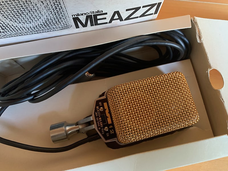 Meazzi M12 (AKG D12) Rare Vintage Microphone New Old Stock In Reverb