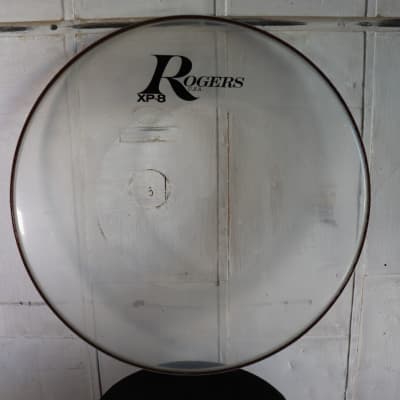 Rogers 24" XP-8 Bass Drum Head 1970's image 1