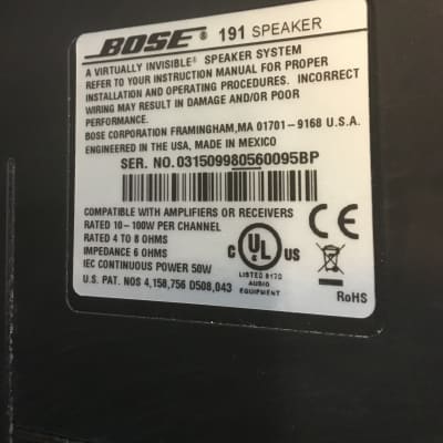 Bose  191 speakers image 3