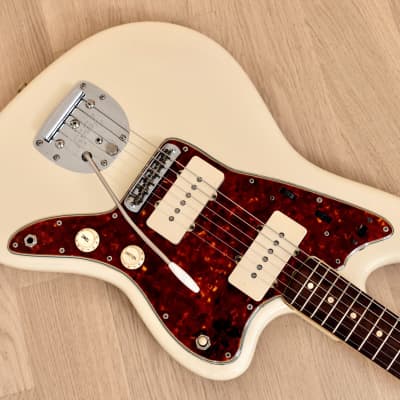 1959 Fender Jazzmaster Vintage Pre-CBS Offset Electric Guitar Olympic White w/ Case image 8