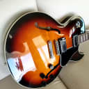 Gibson ES-137 Classic 2002 Tri Burst with Original hard case