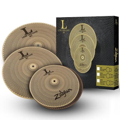 Zildjian Low Volume LV468 Box Set Matched Cymbal Set image 1