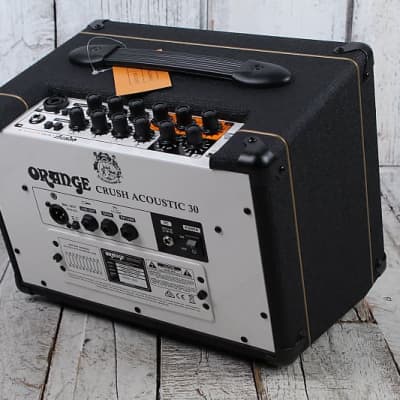 Orange Crush Acoustic 30 Acoustic Guitar Amplifier 2 Channel 30W 1 x 8 Amp Black image 10
