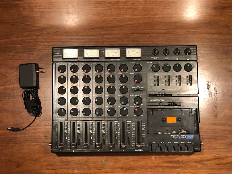 TASCAM MINISTUDIO PORTA TWO　デッドストック品 Tascam Porta Two Ministudio 4 Track Cassette Tape Recorder
