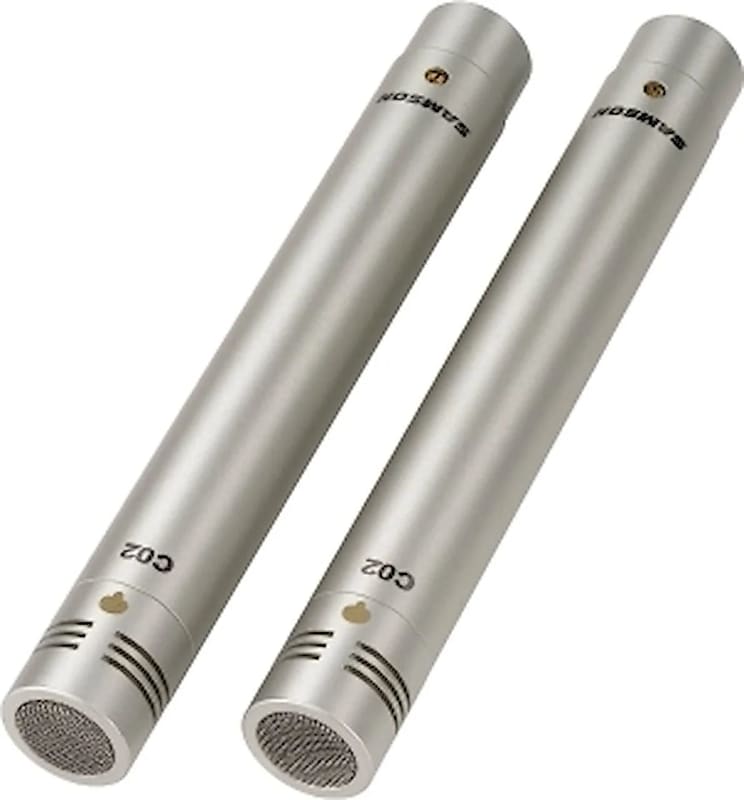 C02 Pencil Condenser Microphones - Supercardioid Pair image 1
