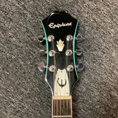 Epiphone Riviera VT - Turquoise Seafoam | Reverb