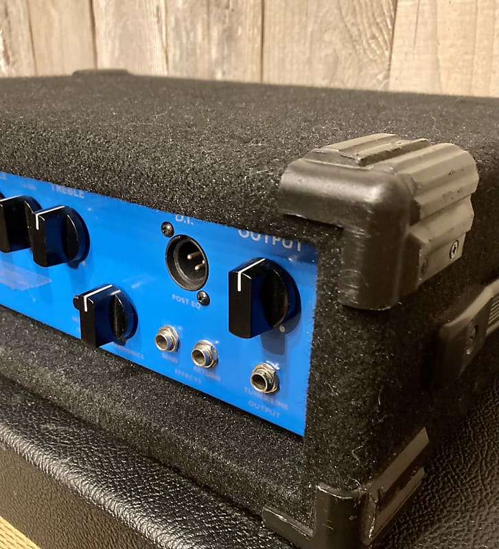 Ashdown EB 180H Electric Blue 180 Watt Bass Amp Head, Light