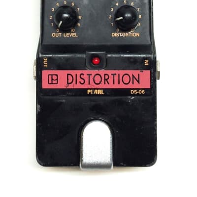 Pearl DS-06, Distortion, Guitar Effect Pedal, Made In Japan, 1980'S image 1