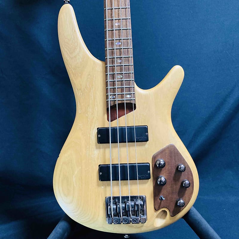 Ibanez SSR620 Limited Model Swamp Ash Active 4-strings Bass Natural Japan  LTD