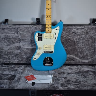 2022 Fender American Pro II Jazzmaster Miami Blue Left-Handed for sale