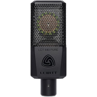 Lewitt LCT 440 PURE Large-Diaphragm Cardioid Condenser Microphone (Black) 1117969 image 1