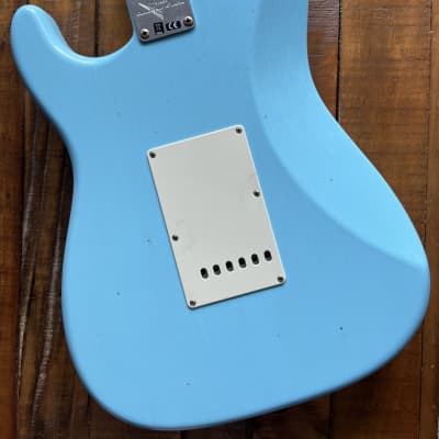 1959 Fender Stratocaster Custom Shop 2022 Journeyman Limited Edition Relic Daphne Blue image 5