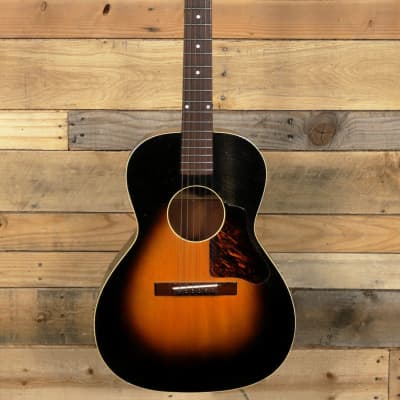 Kalamazoo 1936 KG-14 Acoustic Guitar Sunburst w/ Case "Good Condition" image 4