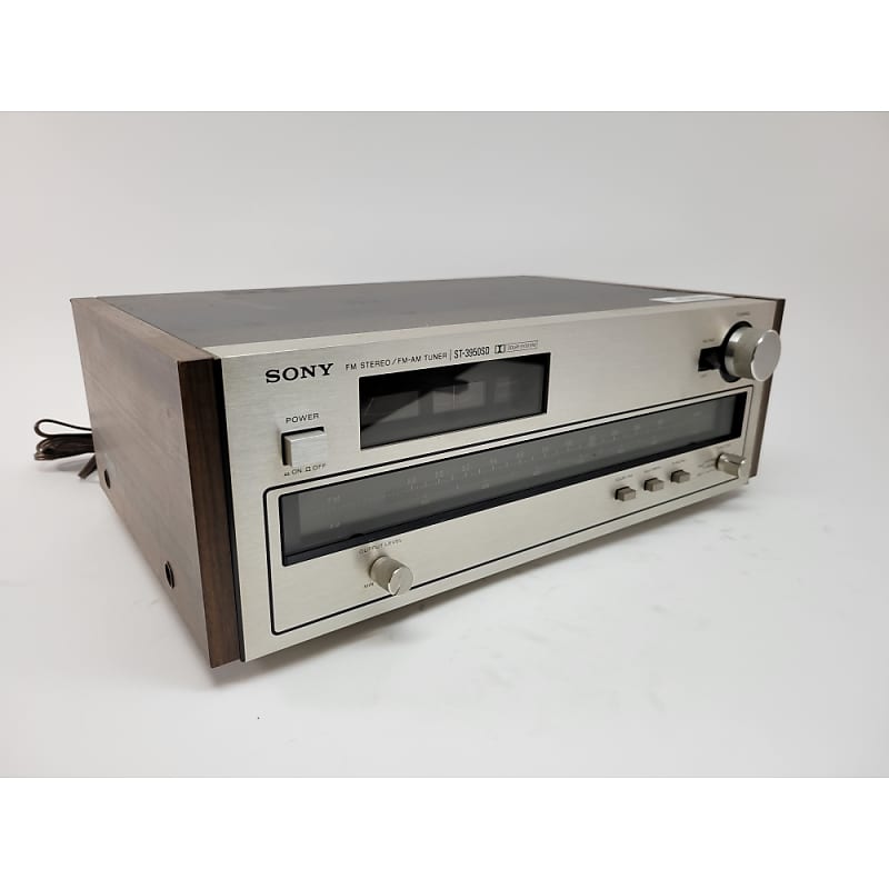 Vintage Sony ST-3950SD AM / FM Tuner - Tested, See notes  			