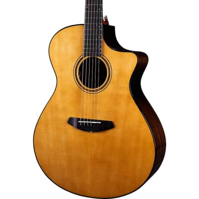 Breedlove Organic Performer Pro CE Spruce-African Mahogany Concerto Acoustic-Electric Guitar Natural image 6