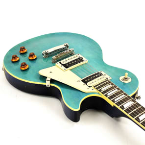 Epiphone LesPaul Traditional Pro Aqua 美品 Epiphone 2014 Les Paul Traditional PRO Electric Guitar Satin
