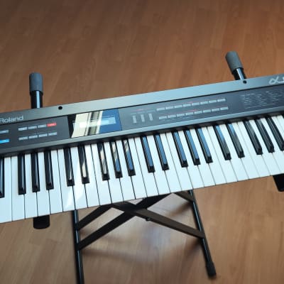 Roland Alpha Juno-2 61-Key Programmable Polyphonic Synthesizer 1985 - 1988 - Black