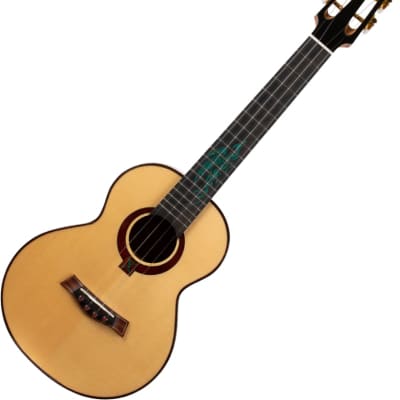 Flight A10 SC Cocobolo Dragon 10th Anniversary Tenor Ukulele New - Solid Engelmann Spruce image 9