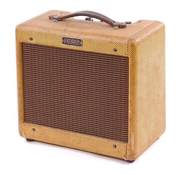 1955 Fender Tweed Princeton 5E2 Guitar Amp, Original | Reverb
