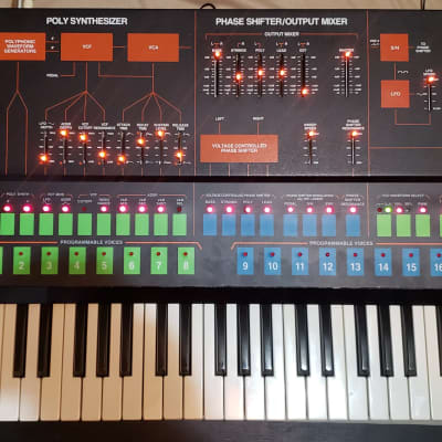 ARP Quadra Polyphonic Analog Synthesizer 1978 - 1981 - Black / Orange