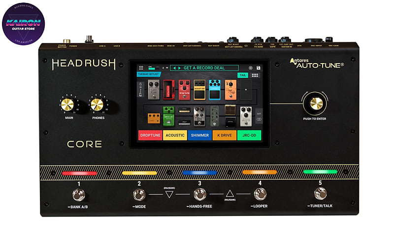 Headrush CORE Amp Modeling Guitar Effect Processor Touch Display B-STOCK