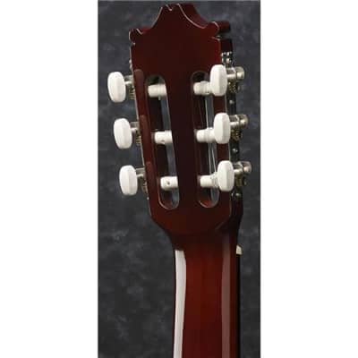 Ibanez Classical Series GA3 Acoustic Guitar with Spruce Top, Rosewood Fretboard, Amber High Gloss image 3