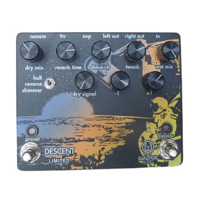Walrus Audio Descent リバーブ Walrus Audio Descent Reverb - 3つのリバーブモード／8つの