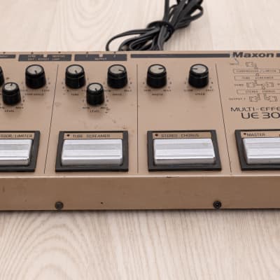 1980s Maxon UE-300 Multi-Effects, CP9 Compressor + TS9 Tube Screamer + CS9 Chorus, Ibanez image 2