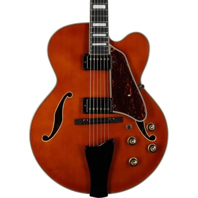Ibanez Artcore Expressionist AF95 Electric Guitar, Dark Amber image 4