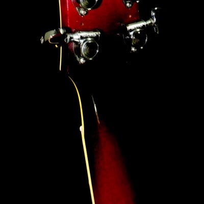 HARPTONE 420 1969 2-Tone Cherryburst.  This is a Standel guitar rebranded.  Built by SAM KOONTZ. image 8