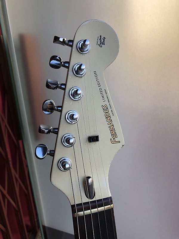 1986 MIJ Fernandes ST-65JL Jake E Lee Whitey, 3-Bolt | Reverb Brazil