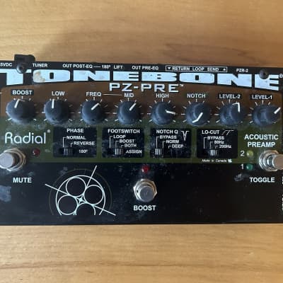 Reverb.com listing, price, conditions, and images for radial-tonebone-pz-pre