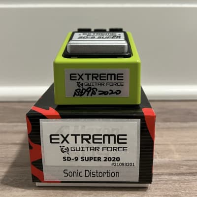 Maxon SD-9 Super 2020 Extreme Guitar Force 2020 | Reverb